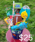 Football Easter Basket