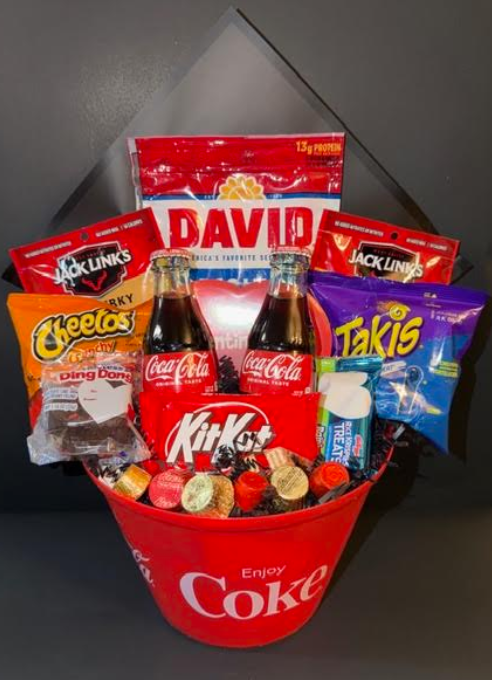 Coke bottle large basket