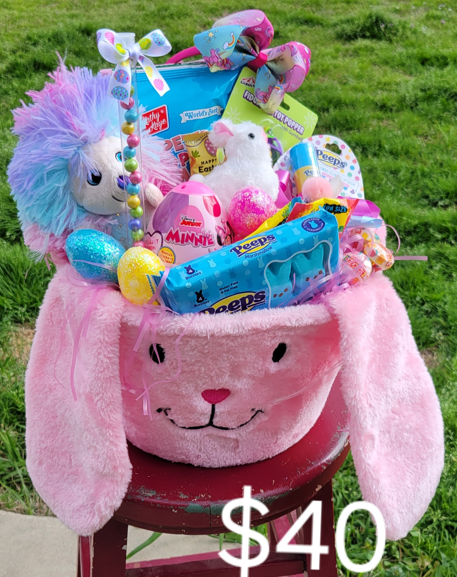 Girl Easter Bunny Basket